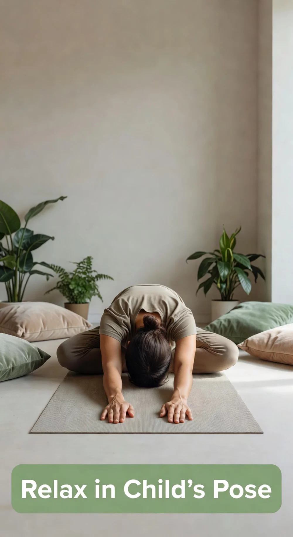 Child's Pose Morning Yoga Move That Releases Lower Back Tension