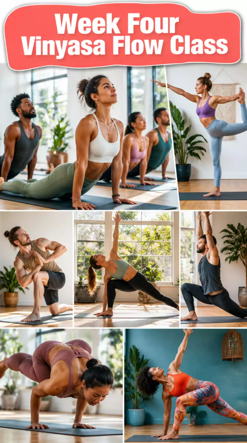 Week Four Yoga Challenge Sequence That Feels Like a Real Vinyasa Flow Class