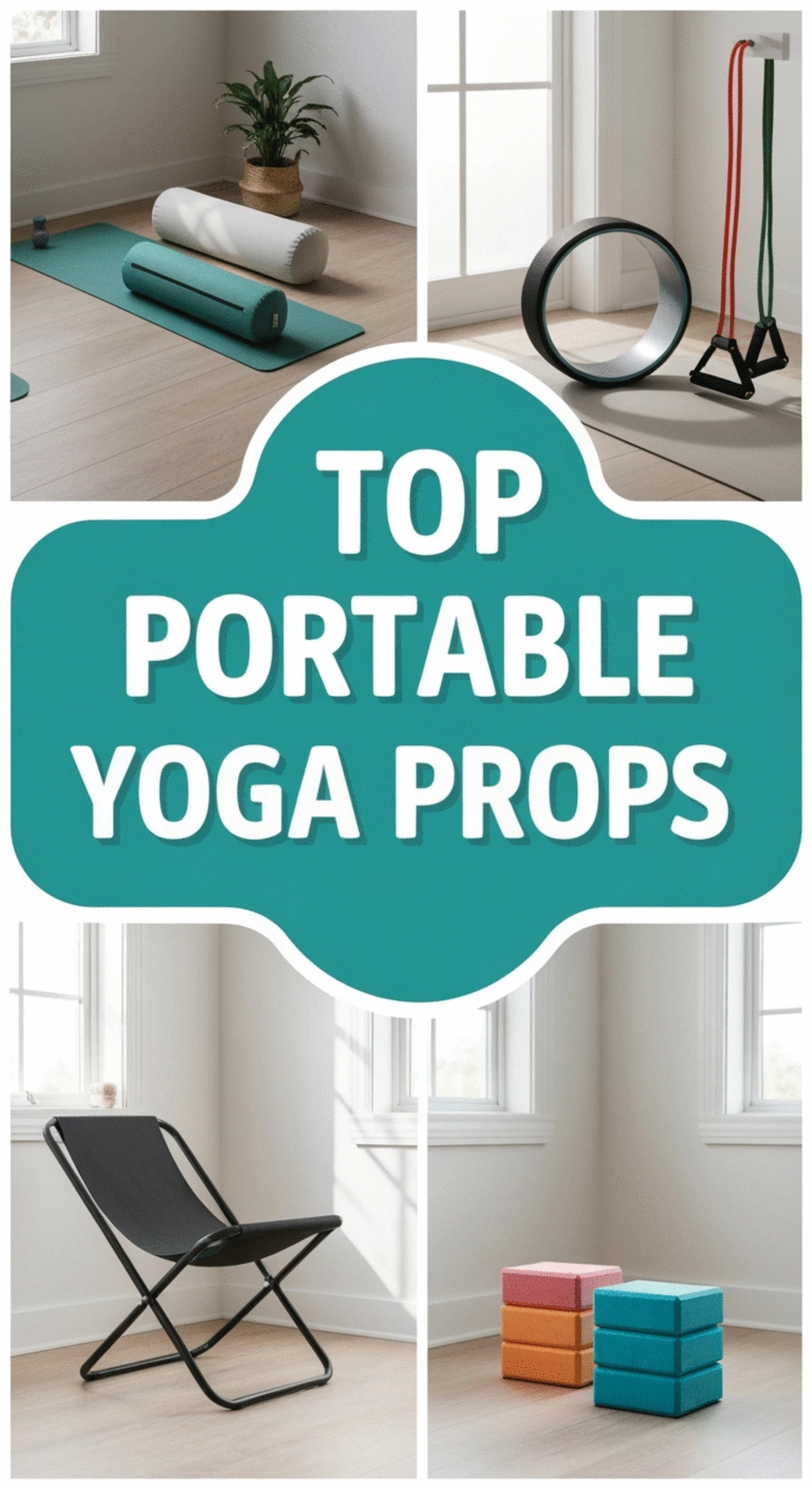 Review of Portable Yoga Props for Travel: Lightweight and Durable Options
