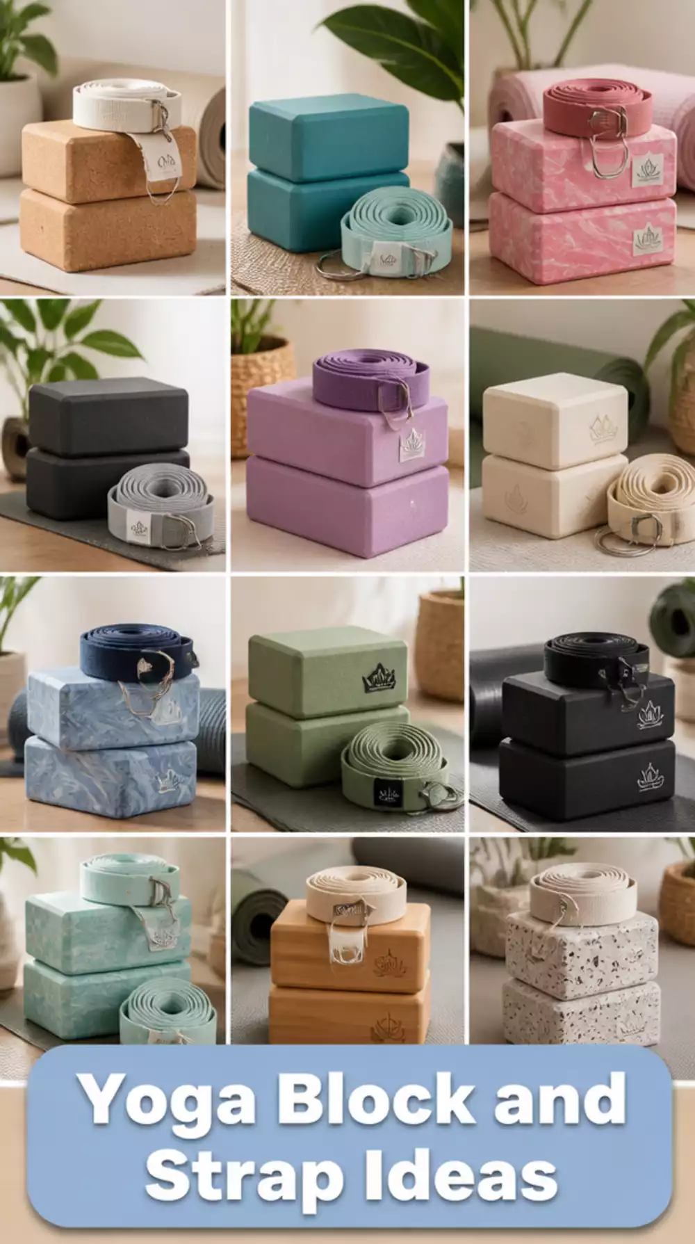 Yoga Block and Strap Bundle That Gives Beginners Every Prop They Need