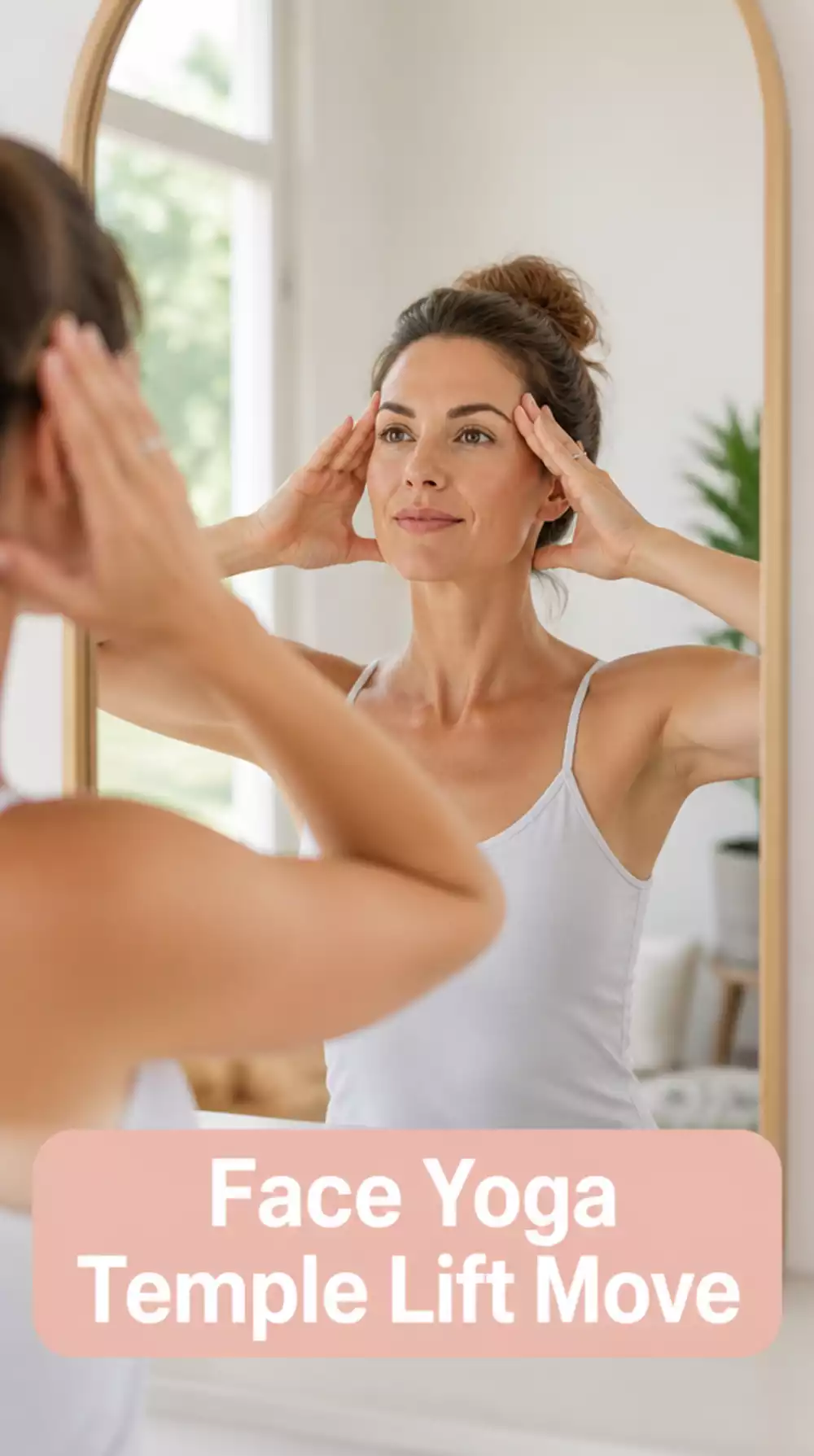 Face Yoga Temple Lift Move That Reduces Crow's Feet and Tightens the Eye Area