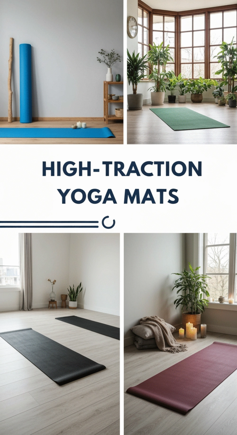 High-Traction Yoga Mats for Sweaty Practices: Which Ones Perform Best?