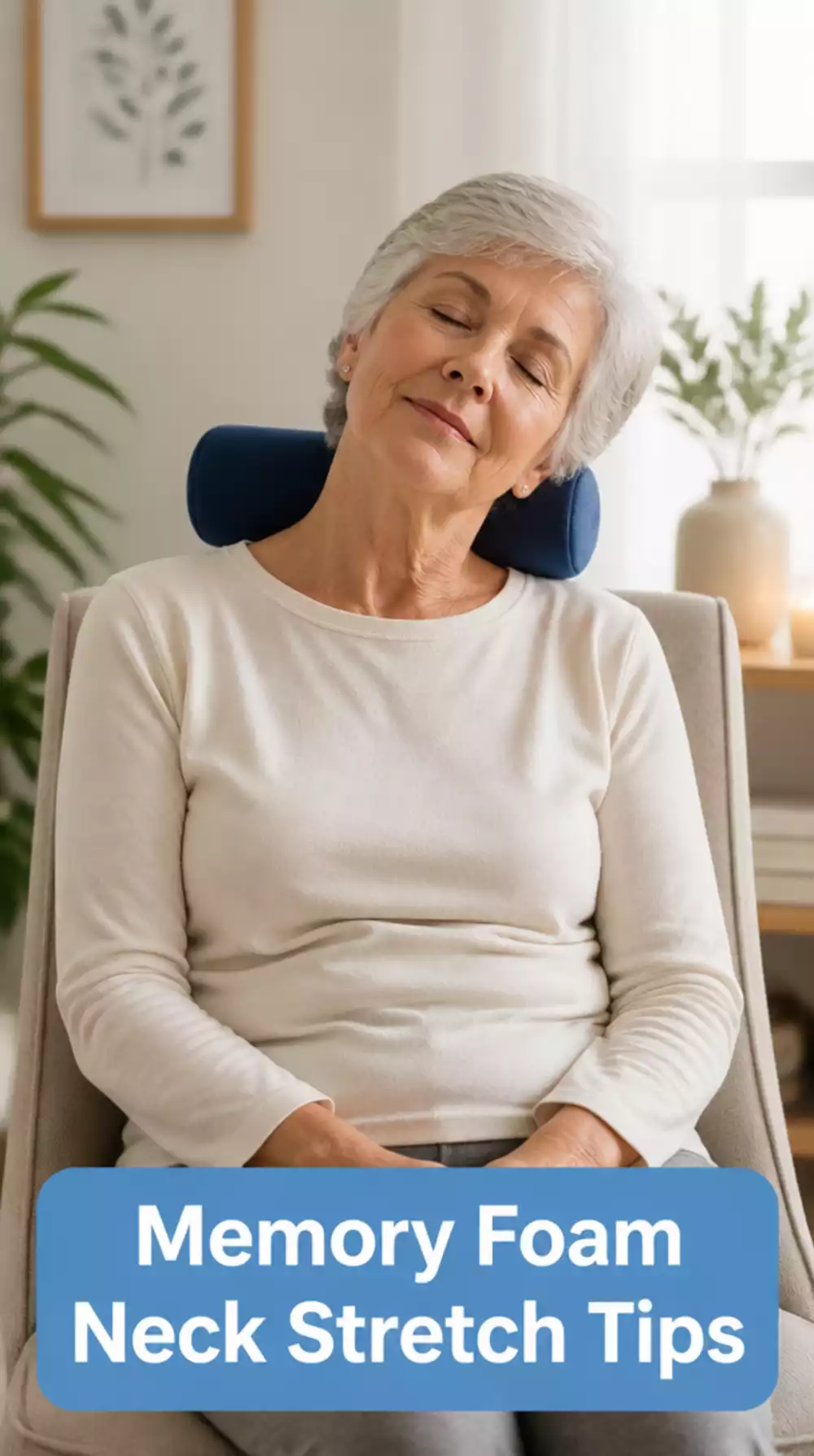 Seated Chair Yoga Neck Stretch That Eases Tension Headaches and Shoulder Pain