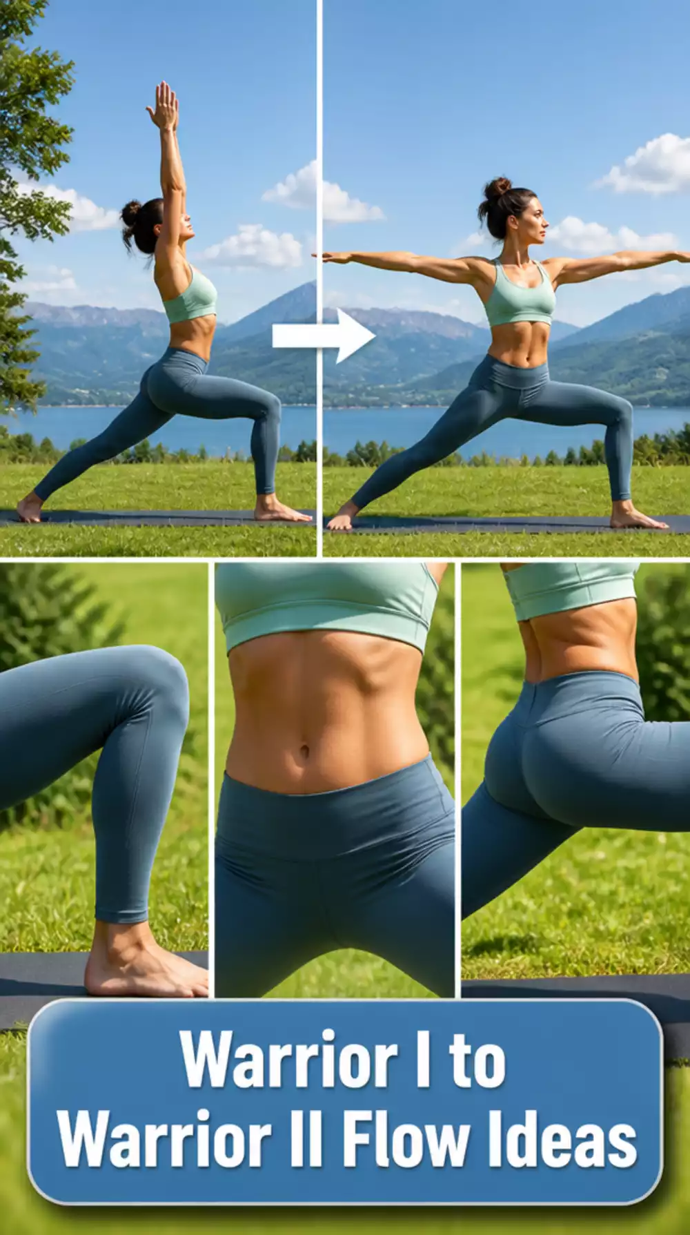 Warrior I to Warrior II Vinyasa Flow That Fires Up the Legs and Core