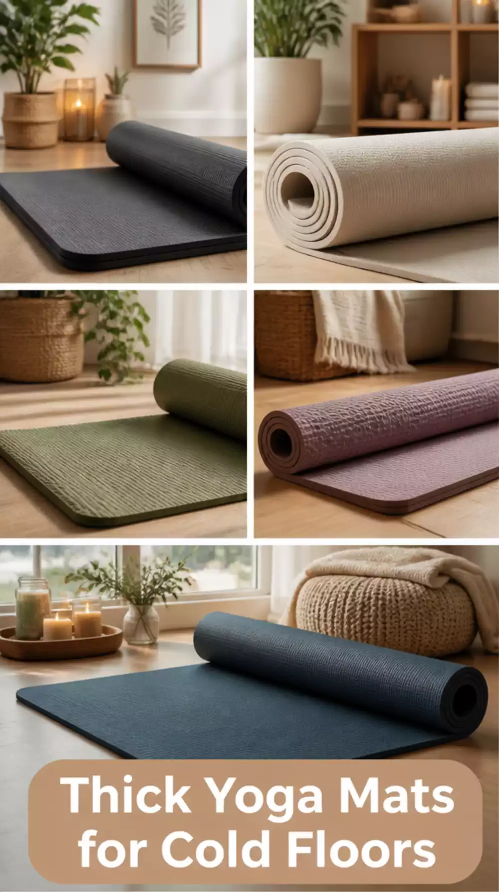 Why a Thick Yoga Mat Makes Cold-Floor Morning Practice Actually Enjoyable