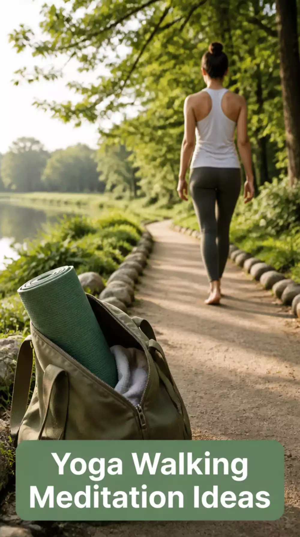 Yoga Walking Meditation Technique That Gets the Body Moving When Lying Down Feels Safer