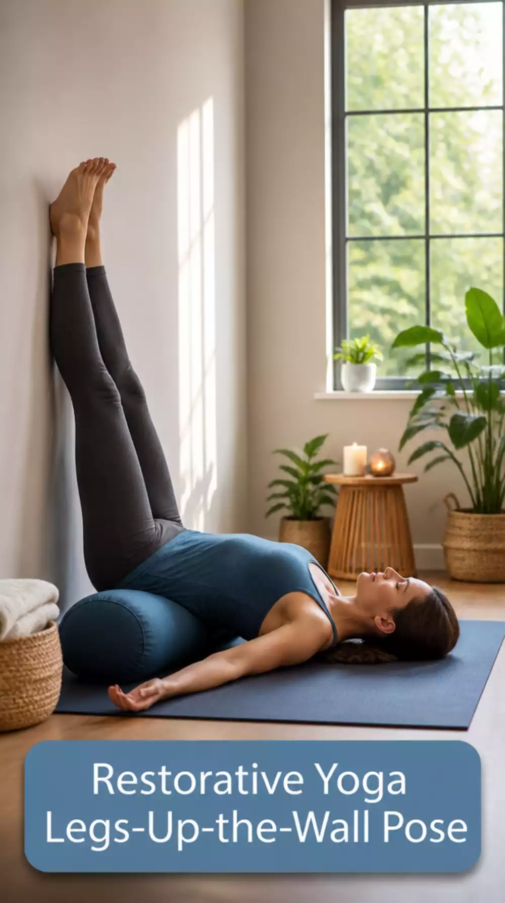 Restorative Yoga Legs-Up-the-Wall Pose That Resets the Nervous System After Any Hard Week