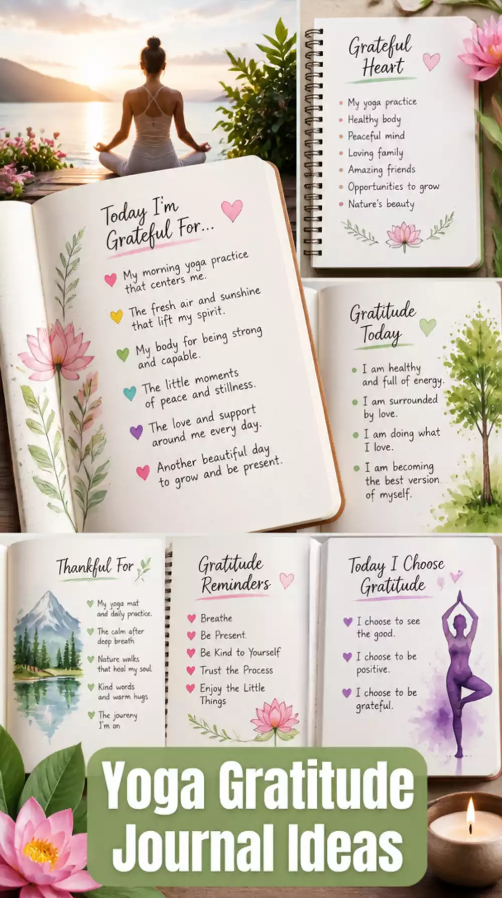 Yoga Gratitude Journal That Builds a Consistent Mindfulness Practice Off the Mat